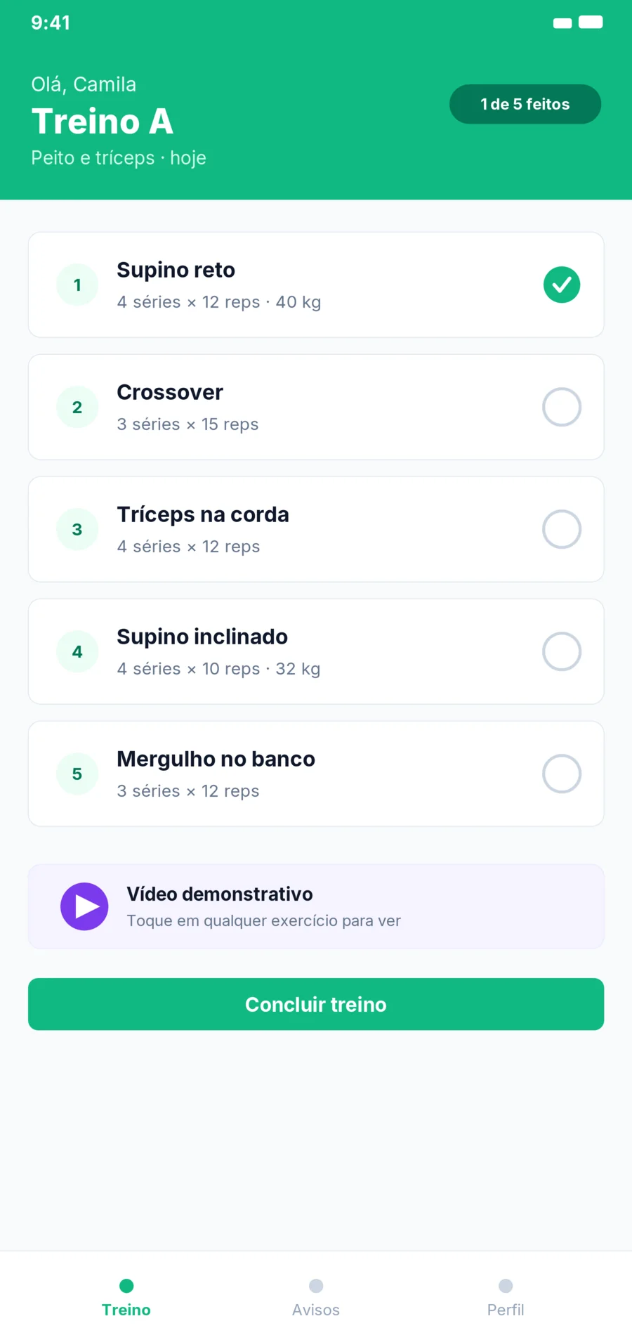 RunFit App do Aluno